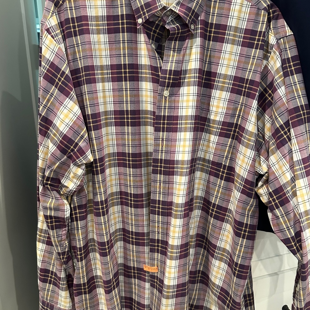 Plaid Men's Shirt - Multicolor